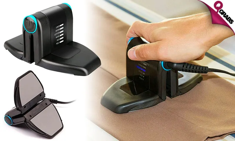 Compact Touch-Up & Travel Iron!